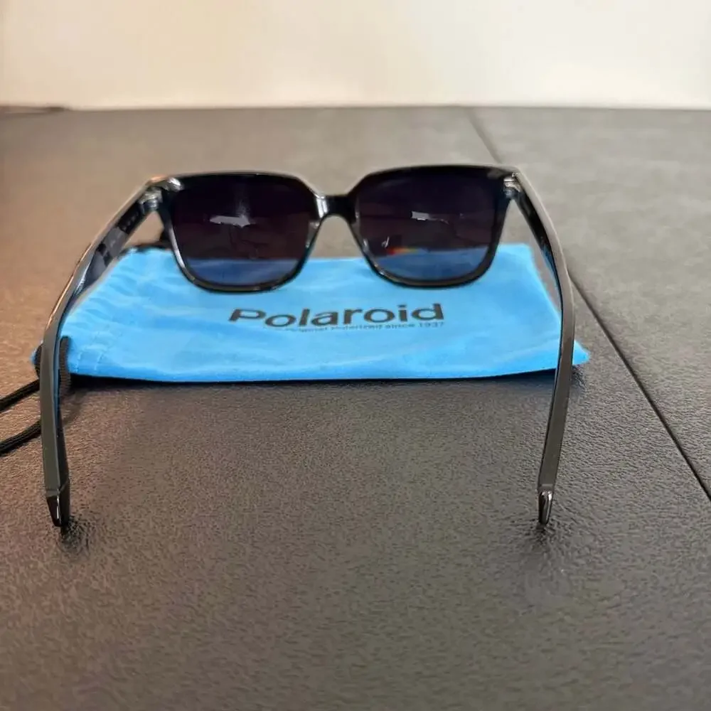 Polaroid PLD 6191/S Black Polarized Square Sunglasses